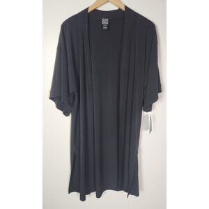 Clara Sunwoo Women's Sz. S 8/10 Black Wrinkle Free Midi Cardigan NWT